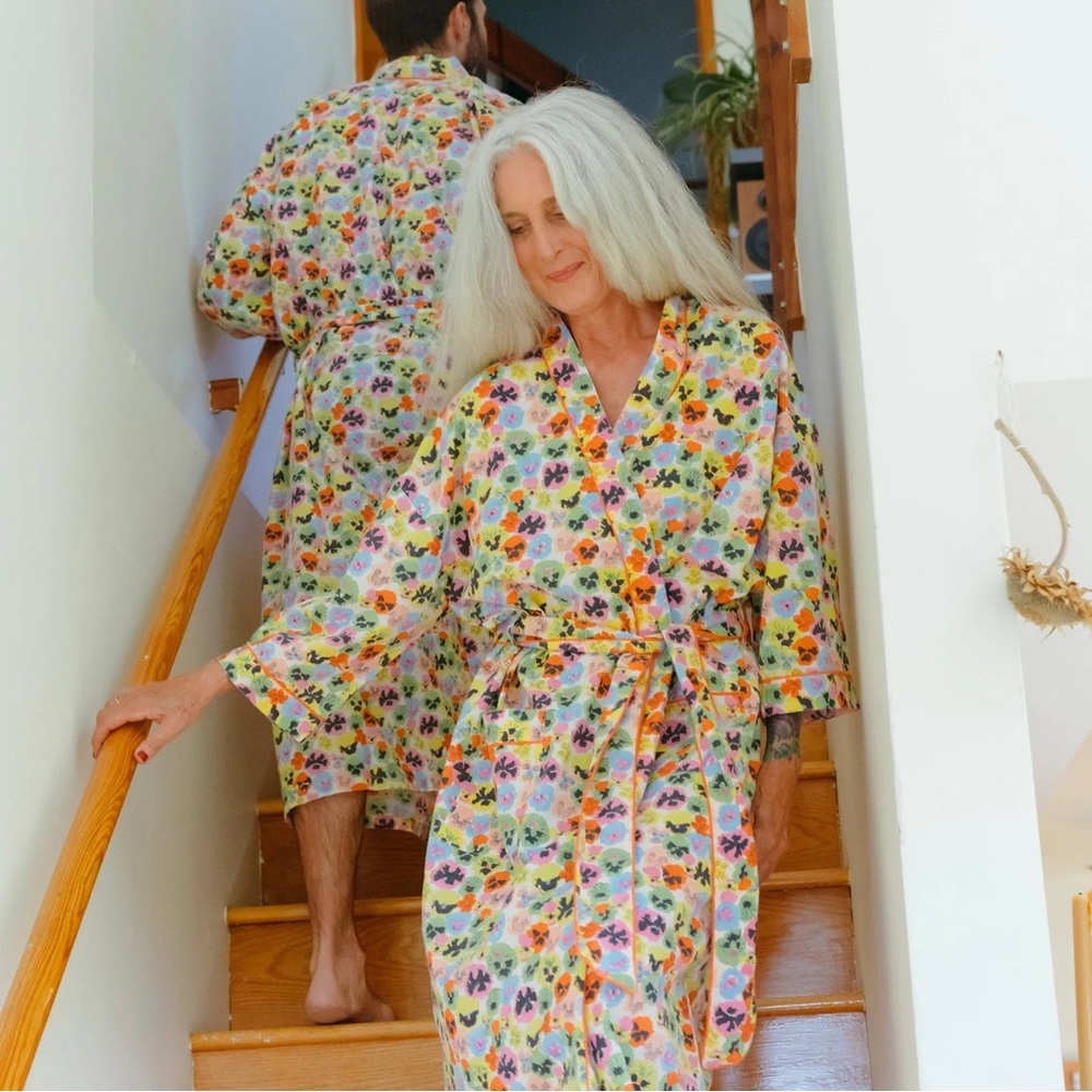 Block Shop Textiles Pansy Robe